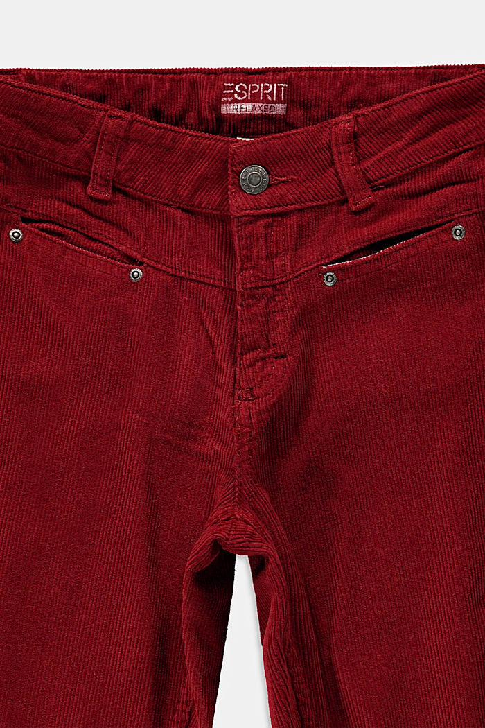 Pants woven, DARK RED, detail image number 2