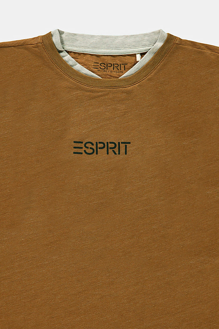 T-Shirts, KHAKI BEIGE, detail image number 2