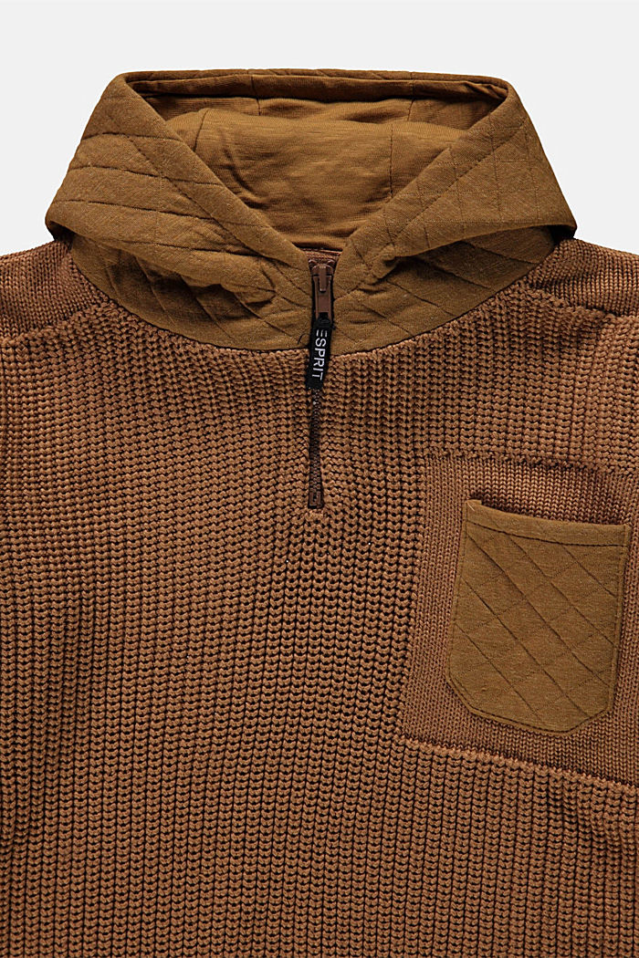 Sweaters, BROWN, detail image number 2