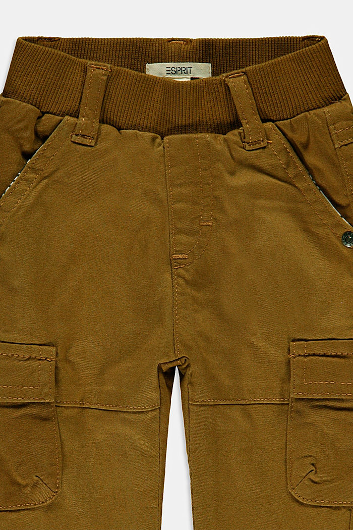Pants woven, RUST BROWN, detail image number 2