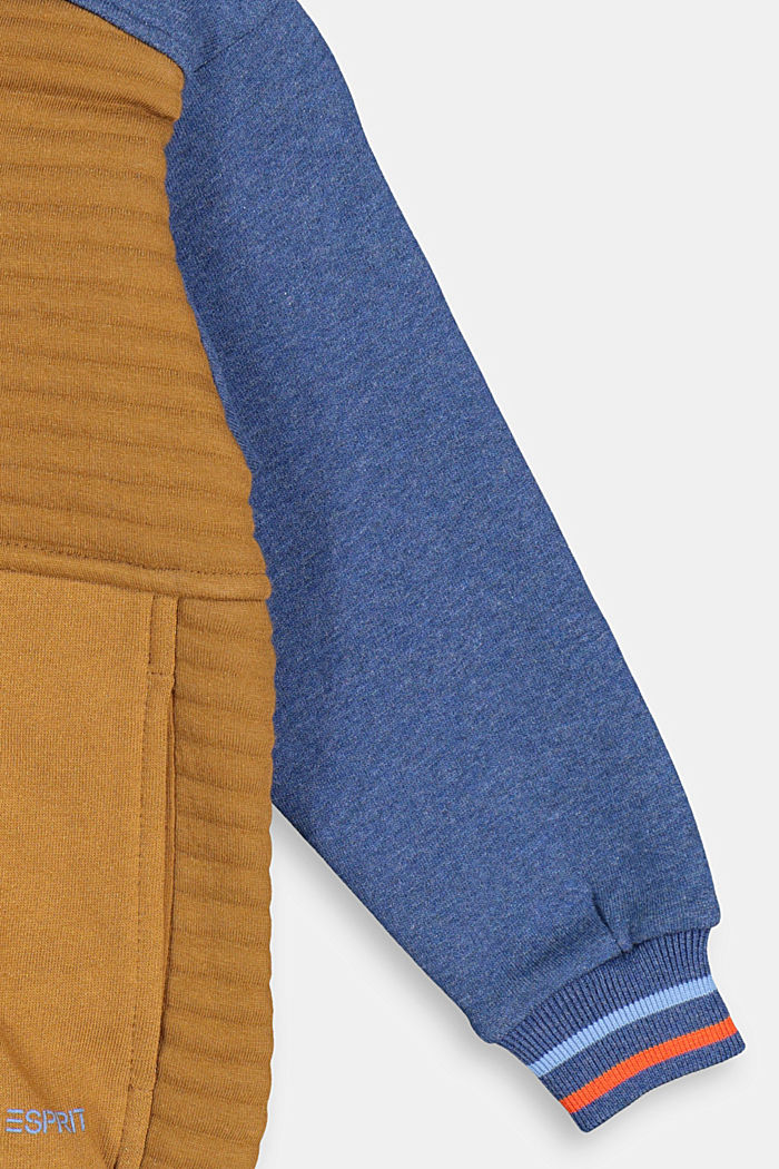 Sweatshirts cardigan, RUST BROWN, detail image number 2