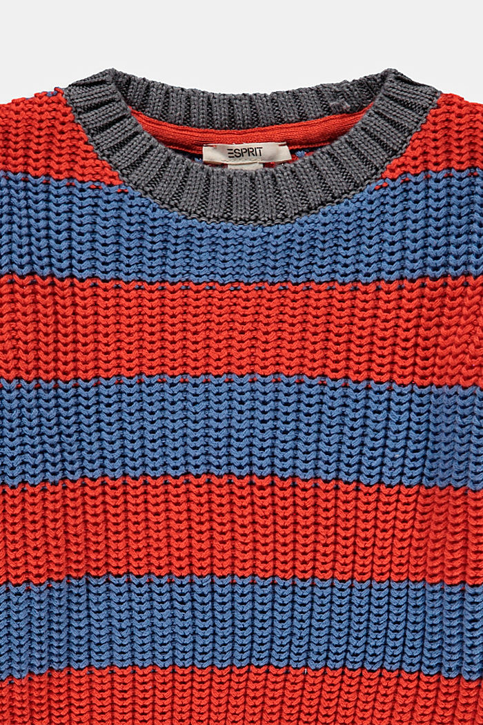 Sweaters, BLUE/RED, detail image number 2