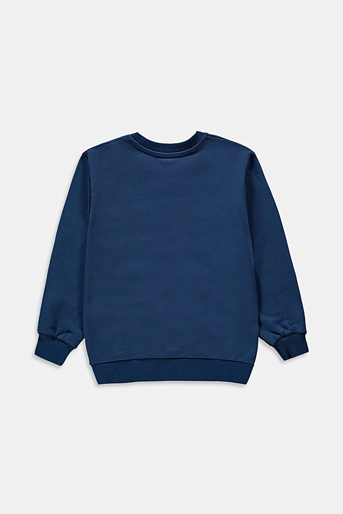 Sweatshirts, BLUE, detail image number 1