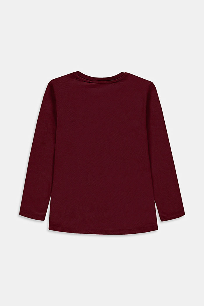 Fashion T-Shirt, BORDEAUX RED, detail image number 1