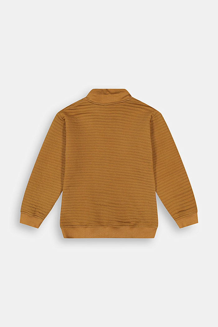 Sweatshirts cardigan, RUST BROWN, detail image number 1