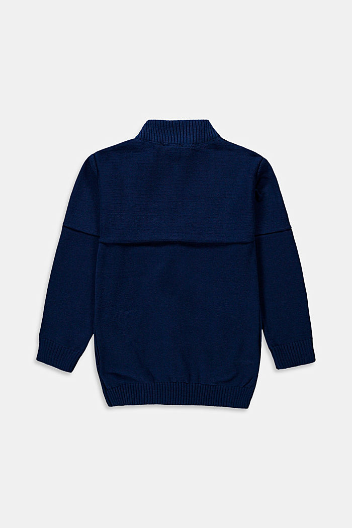 Sweaters cardigan, BLUE, detail image number 1