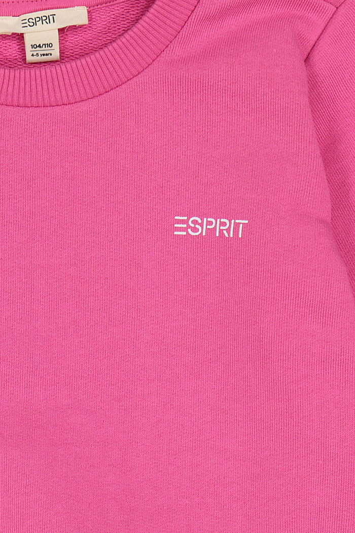 Sweat-shirt à logo, 100 % coton, PINK, detail image number 2
