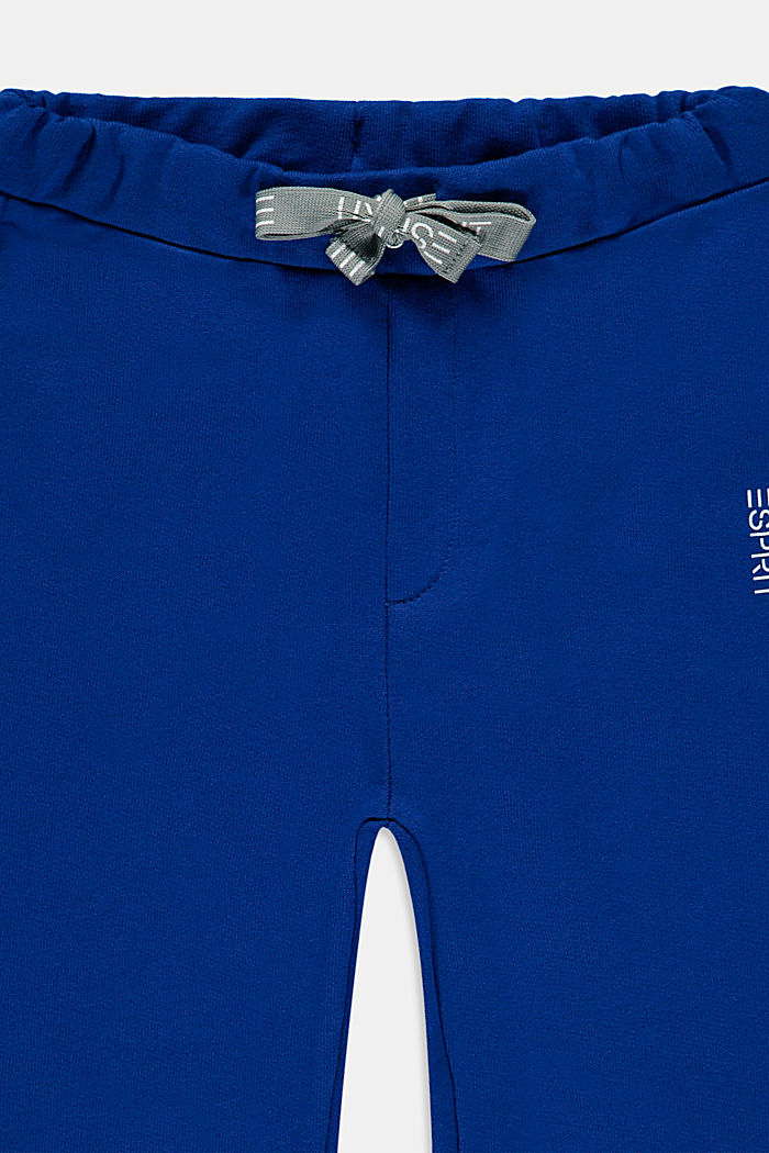 Pantalón de felpa en 100% algodón, BRIGHT BLUE, detail image number 2