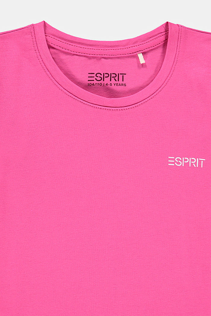 Dwupak: T-shirty z bawełny i streczu, PINK, detail image number 2
