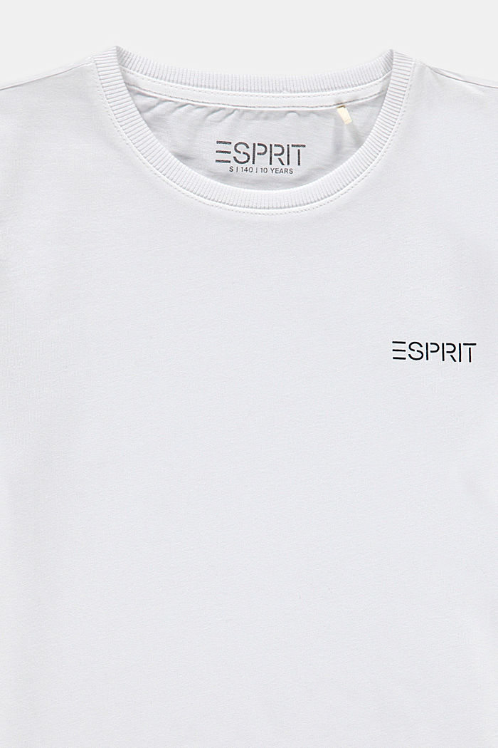 Set van 2 T-shirts van 100% katoen, WHITE, detail image number 2