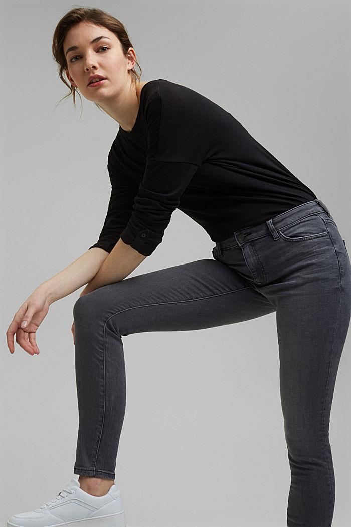 Stretch jeans with organic cotton