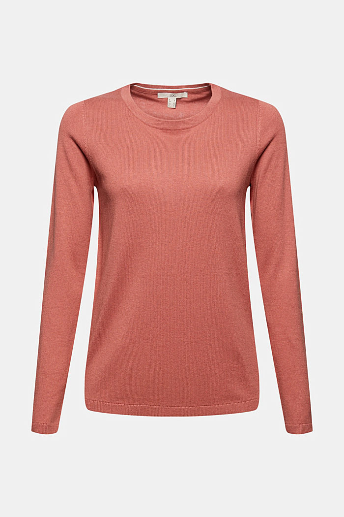 Fashion Sweater, CORAL, detail image number 5