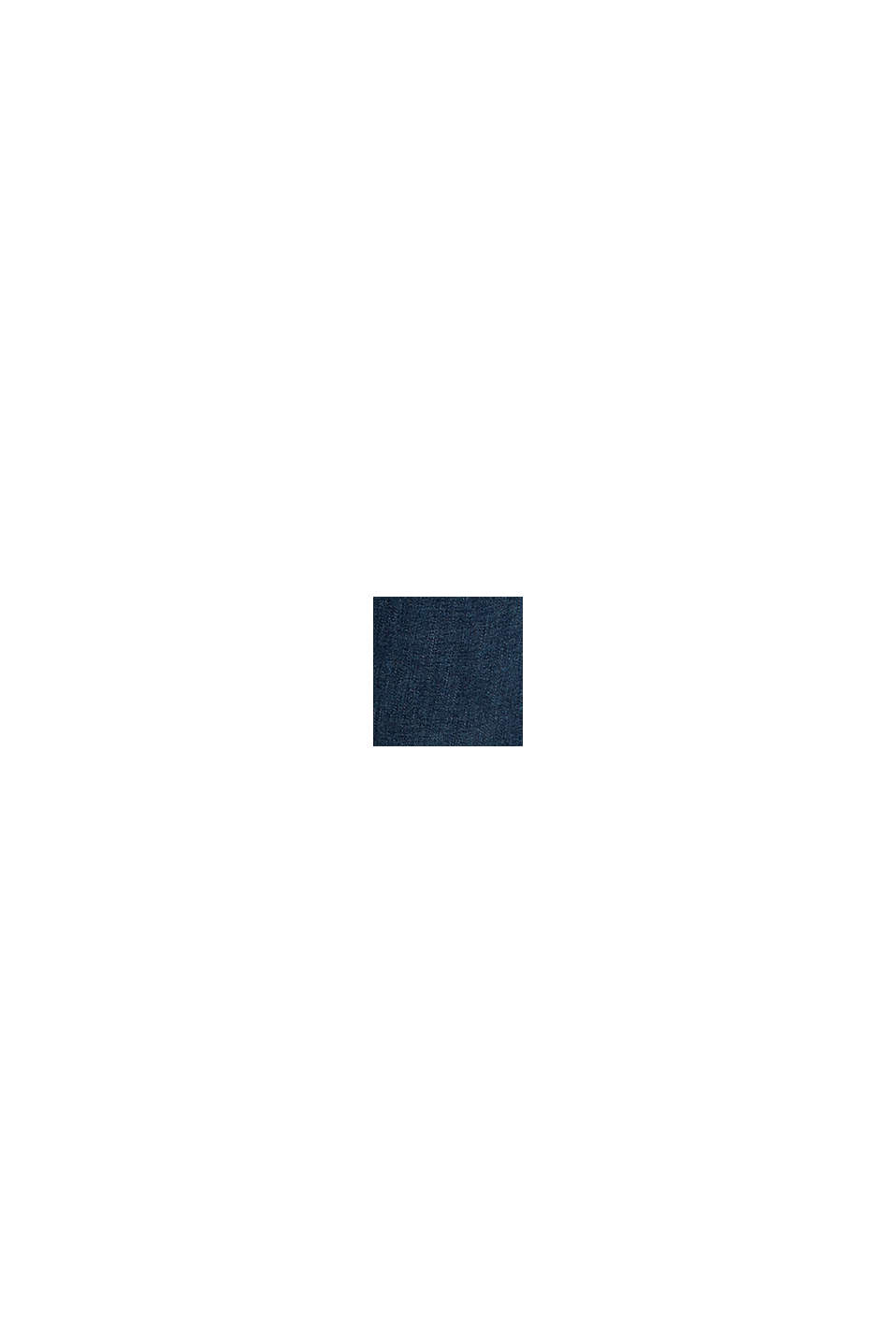 Basic jeans with organic cotton, BLUE DARK WASHED, swatch