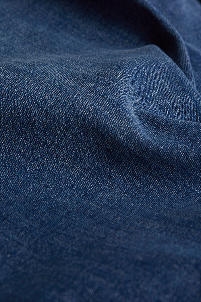 Basic-Jeans mit Organic Cotton, BLUE MEDIUM WASHED, detail image number 4