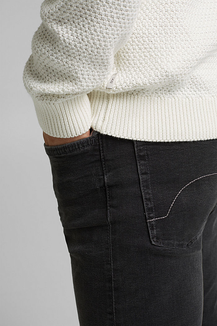 Sweter, 100% bawełny organicznej, OFF WHITE, detail image number 2