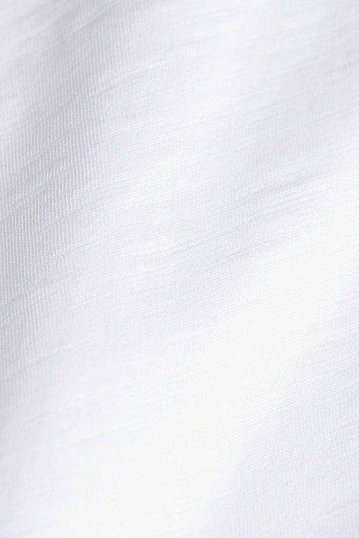 T-shirt en jersey, 100 % coton biologique, WHITE, detail image number 4