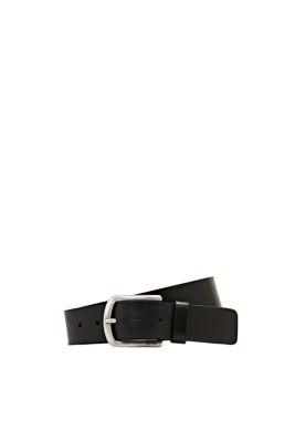 ESPRIT Ceinture en cuir à boucle mat