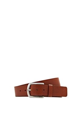 ESPRIT Ceinture en cuir à boucle mat