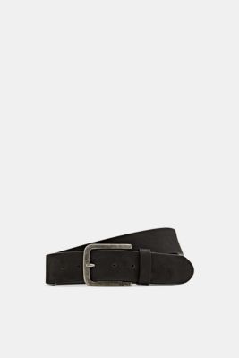 nubuck leather belt