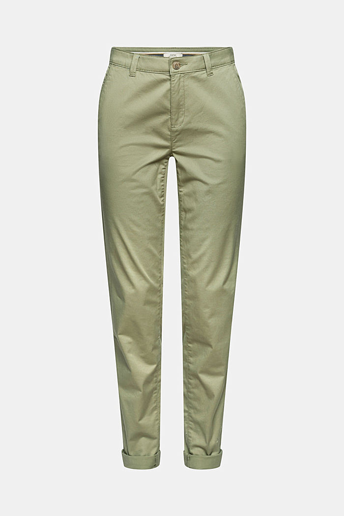 Stretch chinos with Lycra xtra life™