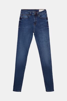 Washed jeans met biologisch katoen...