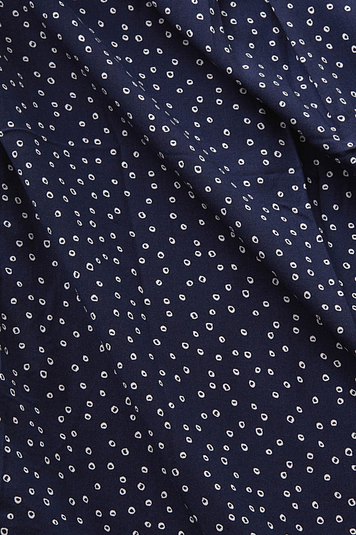 Bluzka henley z wiskozy LENZING™ ECOVERO™, NEW NAVY, detail image number 4