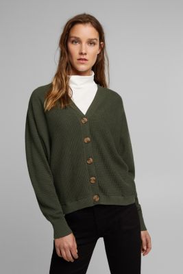 Esprit Cardigan with organic cotton at our Online Shop