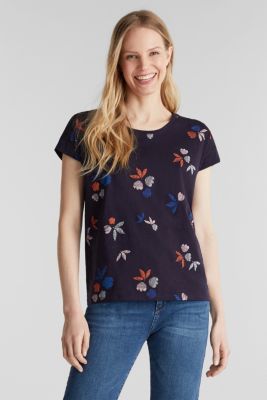 Esprit Shirt mit Print, 100 Organic Cotton im Online Shop kaufen