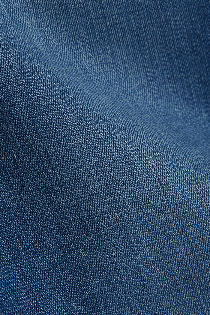 Organic Cotton Jeans mit recyceltem Material, BLUE LIGHT WASHED, detail image number 4
