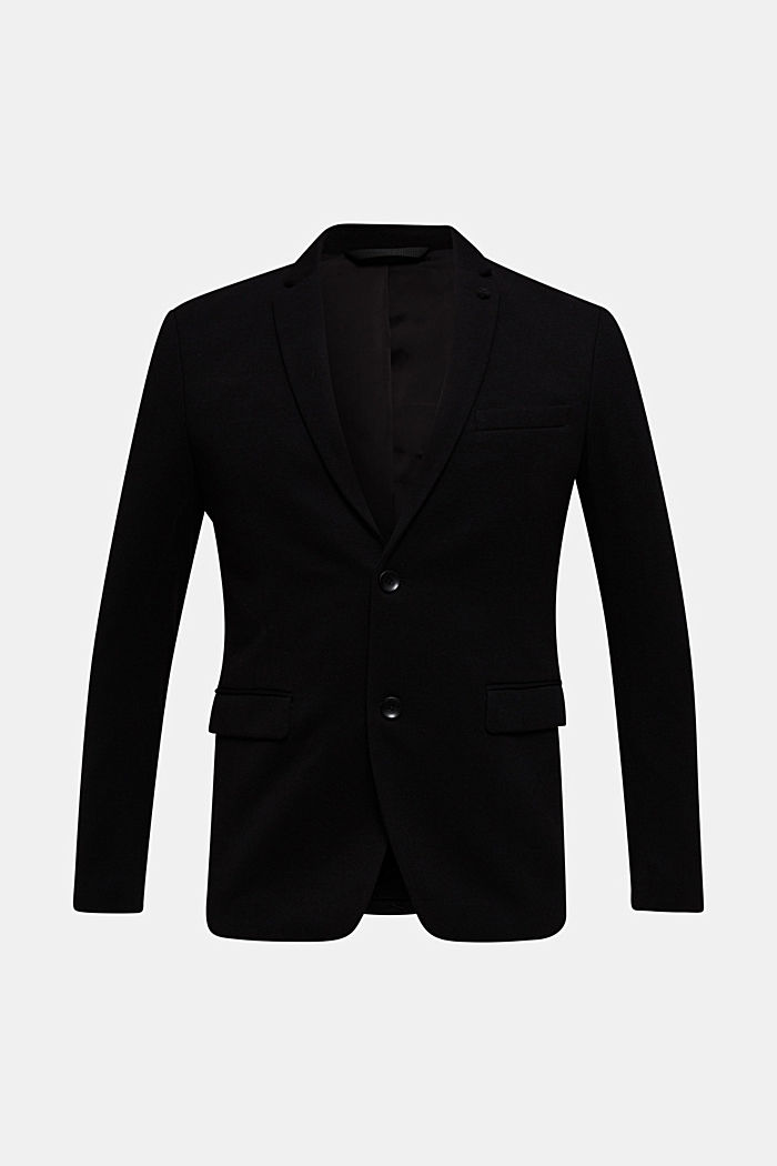 Sports jacket in a piqué finish