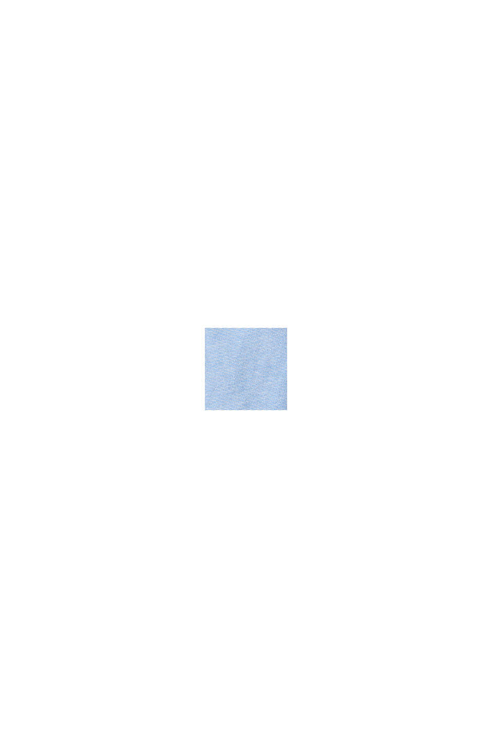 Layer-Jersey-Shirt, 100% Baumwolle, BRIGHT BLUE, swatch