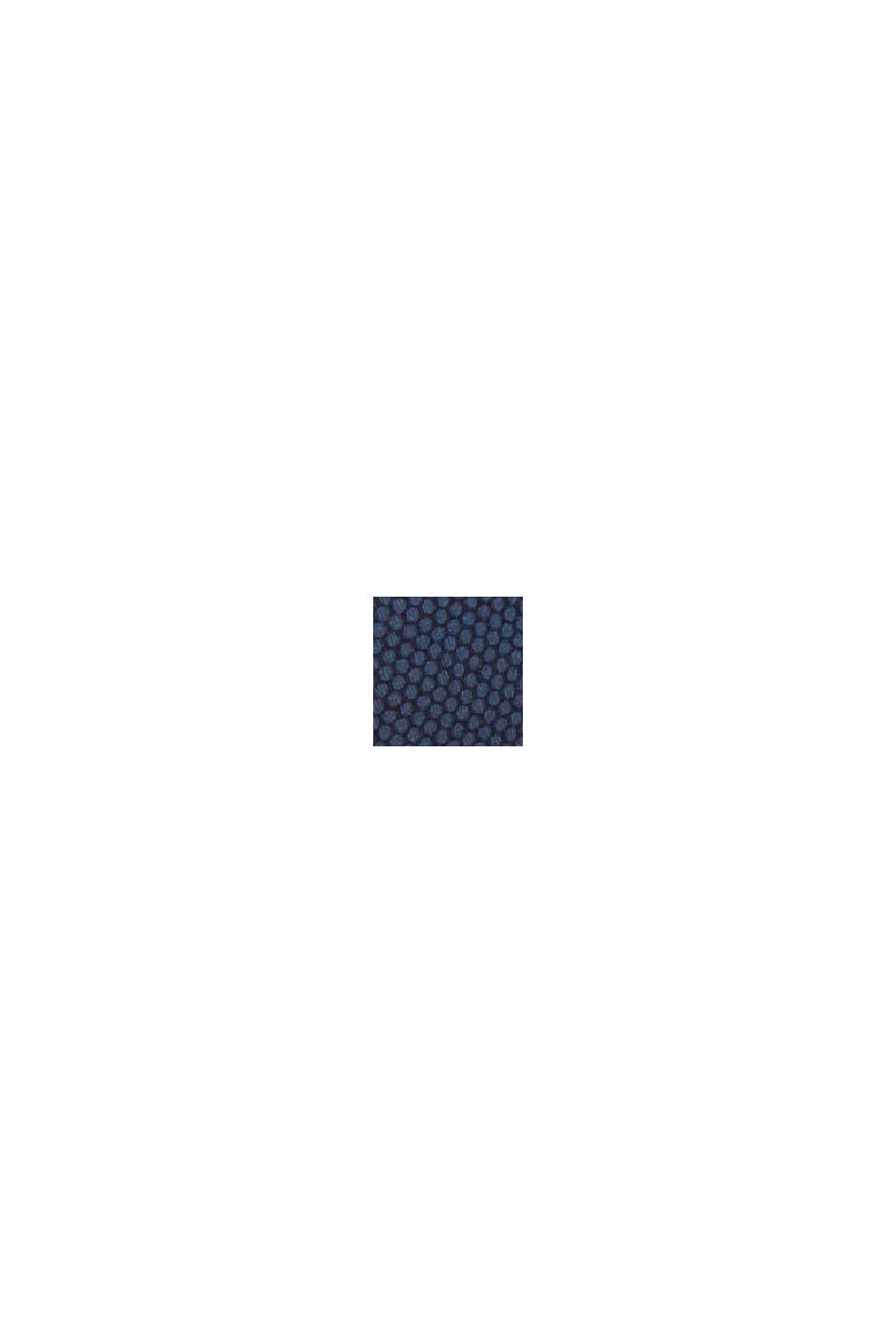 Wattiertes Bügel-Top mit Streifen, DARK BLUE, swatch