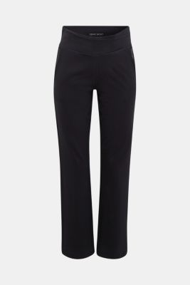 ESPRIT Jersey trousers made of organic cotton at our Online Shop