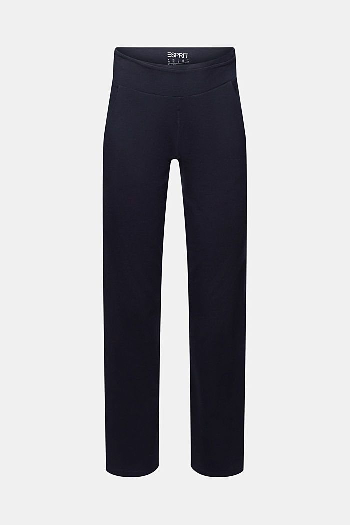 Jersey trousers made of organic cotton