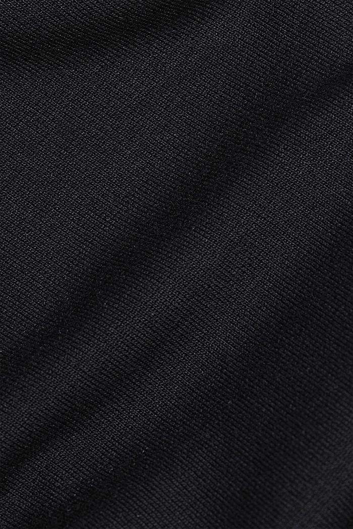 Vestido de jersey con LENZING™ ECOVERO™, BLACK, detail image number 4