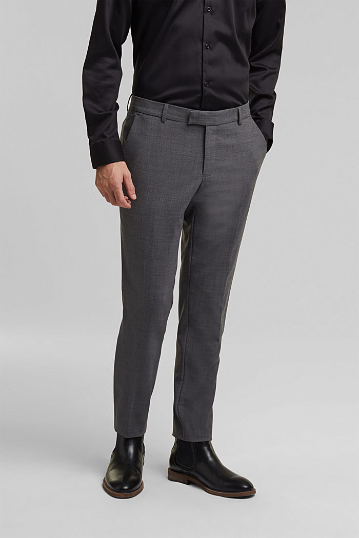 ACTIVE SUIT trousers made of blended wool