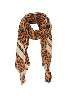 EDC En matière recyclée : le foulard au look léopard