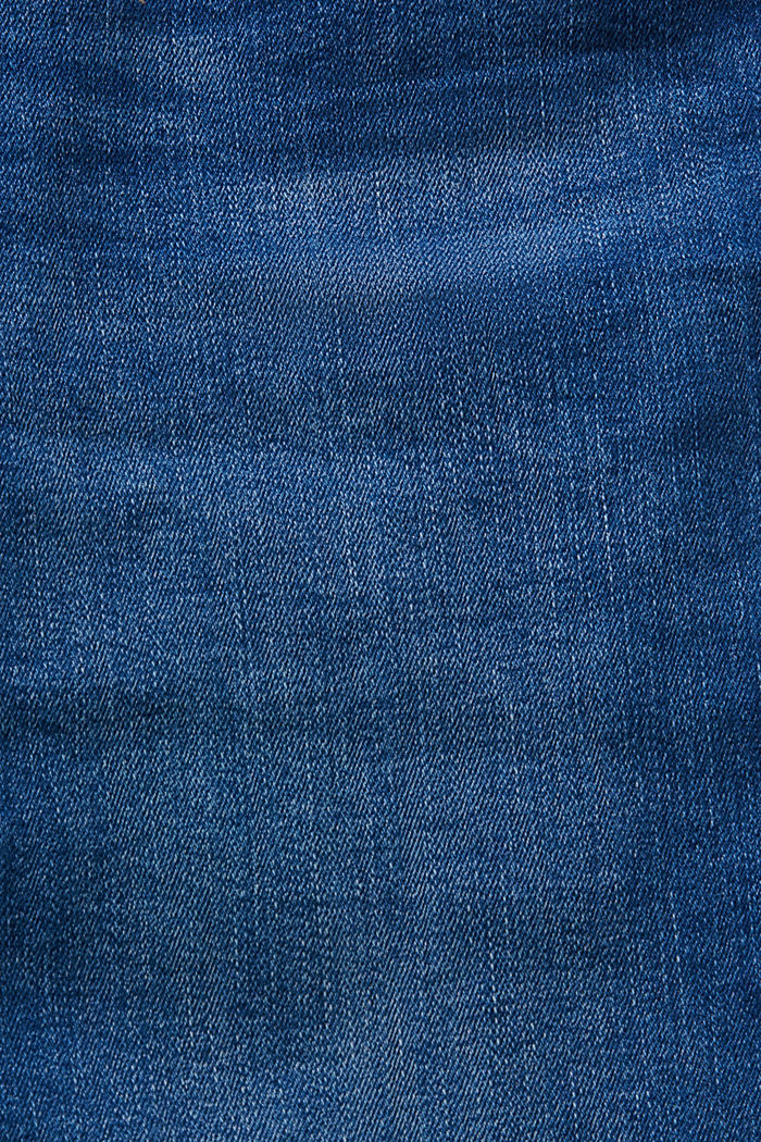 Capri-Jeans aus Organic Cotton, BLUE MEDIUM WASHED, detail image number 4