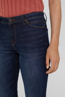 ESPRIT Denim jeans made of organic cotton at our Online Shop