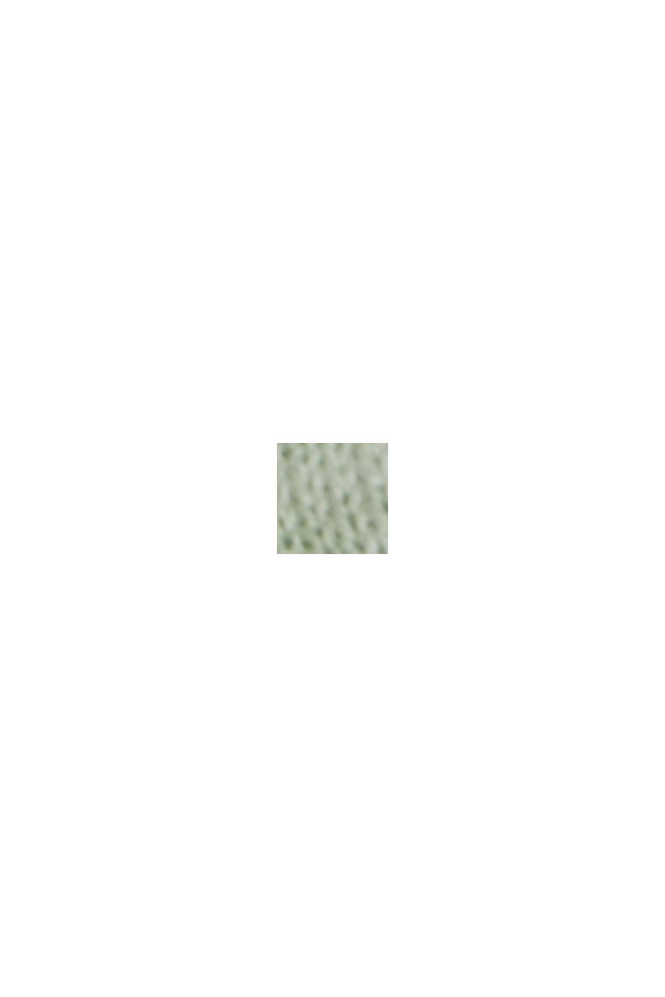 Mikina s kapucí, z 100% bio bavlny, PASTEL GREEN, swatch