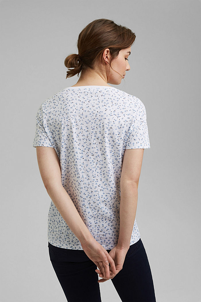 Print-Shirt aus 100% Organic Cotton, WHITE, detail image number 3