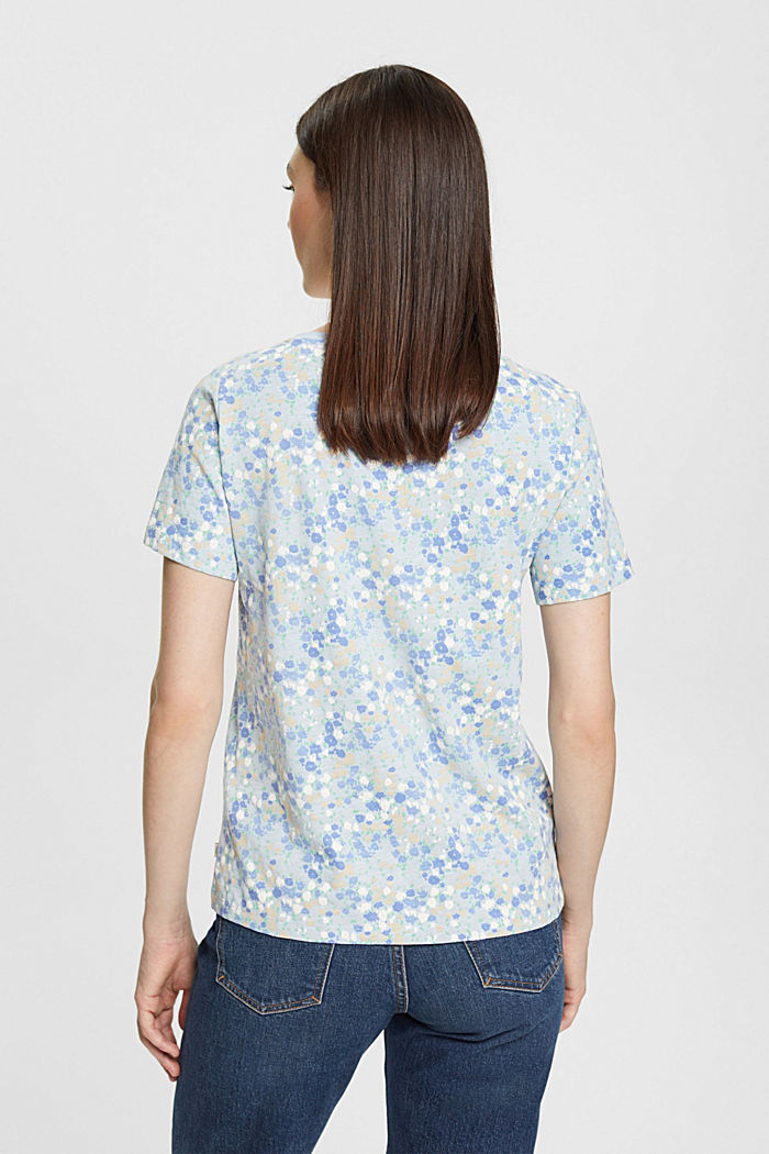 Shirt met print, van 100% organic cotton, LIGHT BLUE, detail image number 3