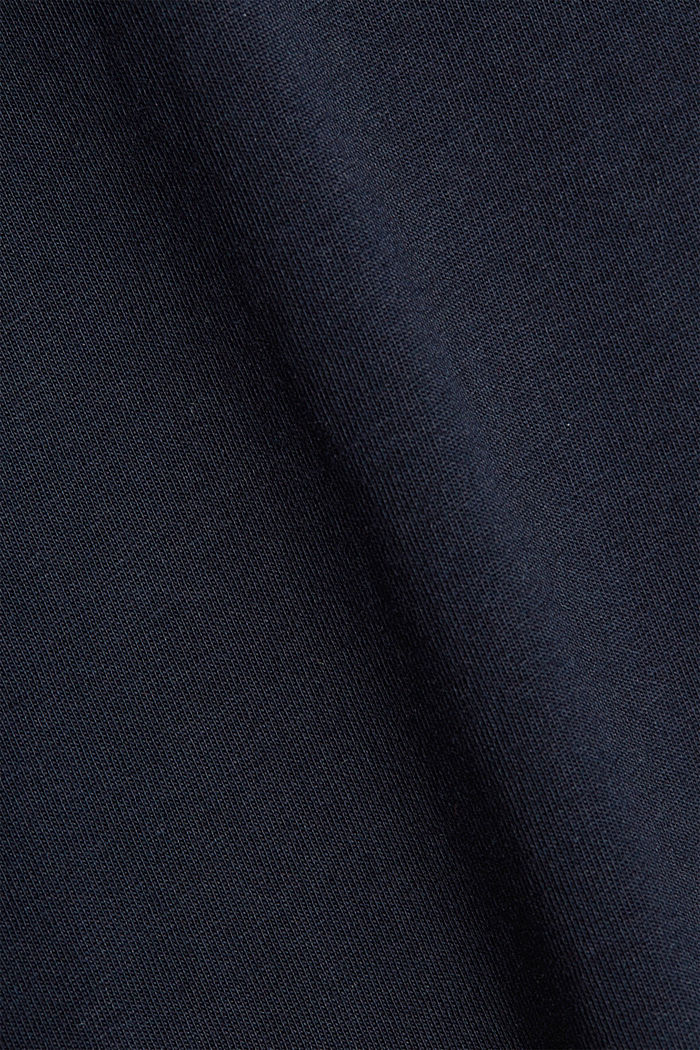 Jersey-T-Shirt aus 100% Bio-Baumwolle, NAVY, detail image number 4