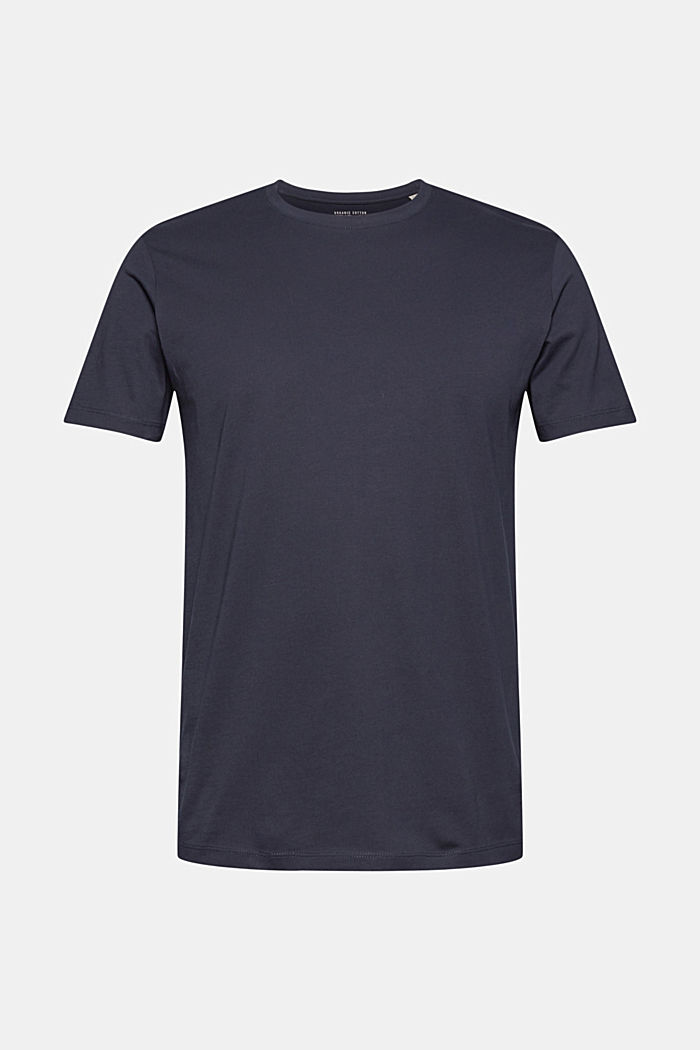 Jersey-T-Shirt aus 100% Bio-Baumwolle, NAVY, detail image number 5