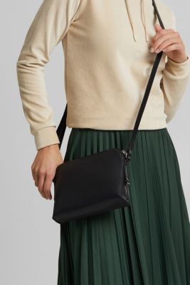 ESPRIT Vegan faux leather shoulder bag at our Online Shop