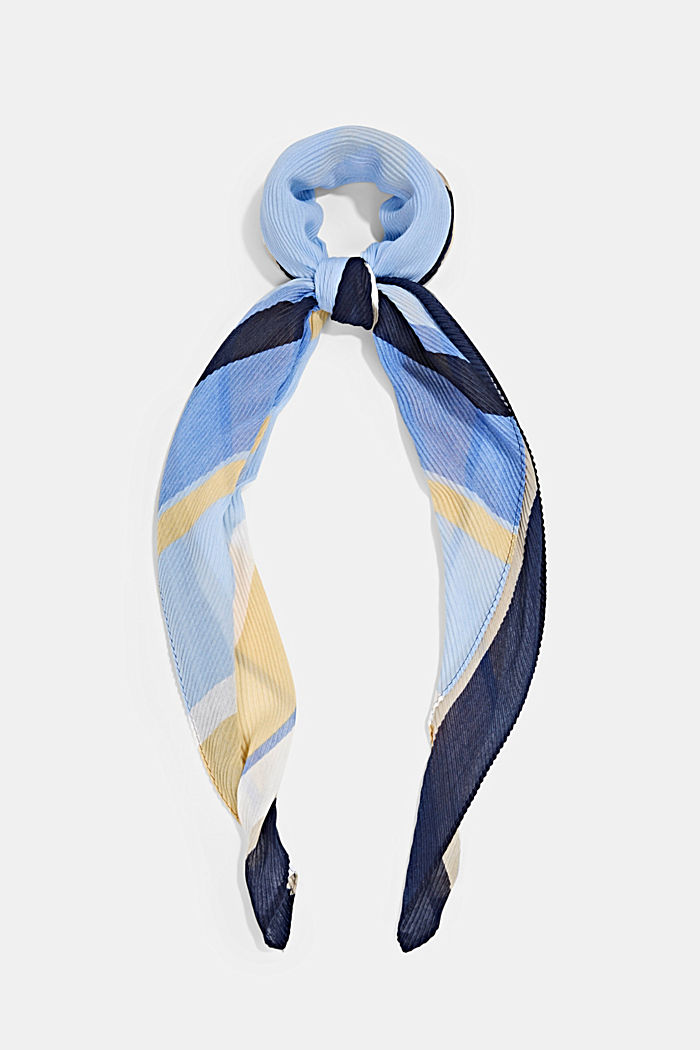 Plisserad scarf med ränder