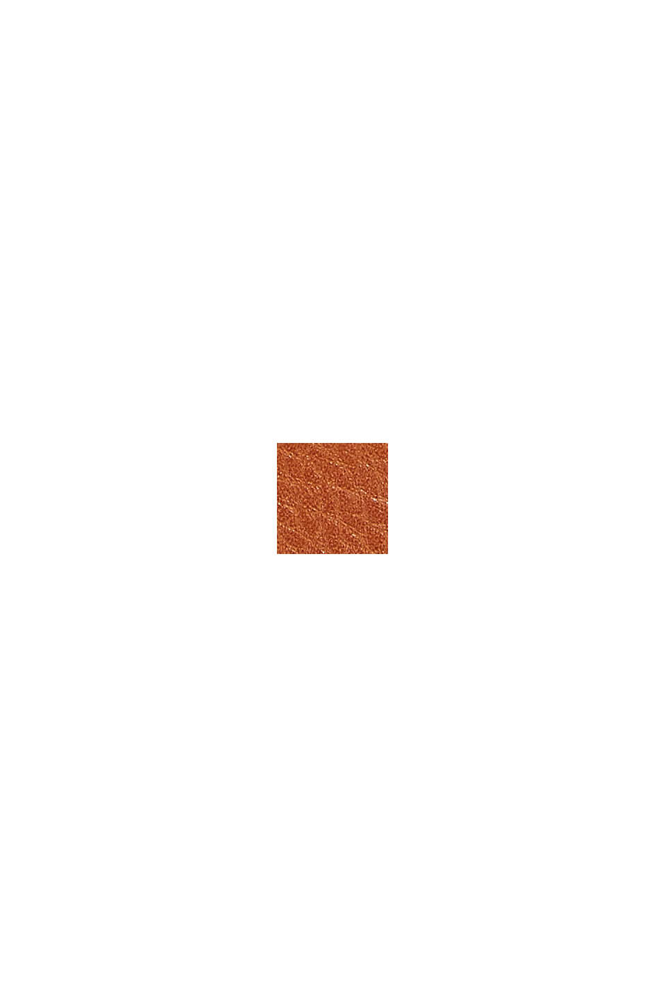 Faux leather purse, RUST BROWN, swatch