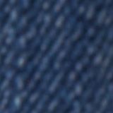 Stretchjeans met biologisch katoen, BLUE DARK WASHED, swatch