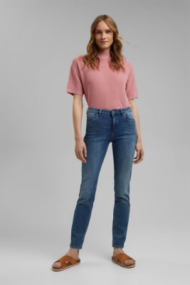 Stretchjeans met biologisch katoen