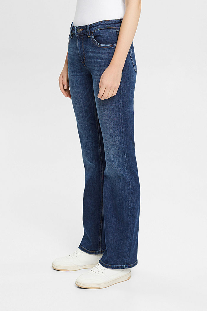 Superstretchiga jeans med ekologisk bomull